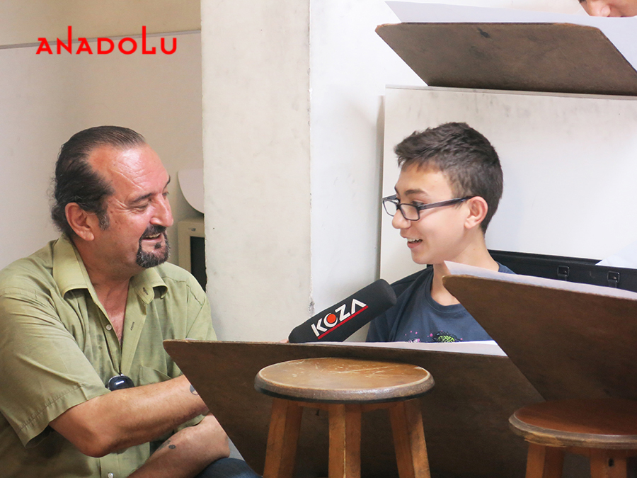 Çukurova'da Anadolu Güzel Sanatlar Öğrencileri TV Röportajları