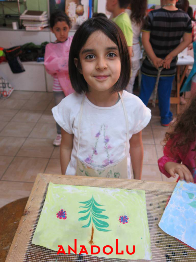 Çocuklara Yönelik Ebru Kursları Devam Ediyor Çukurova